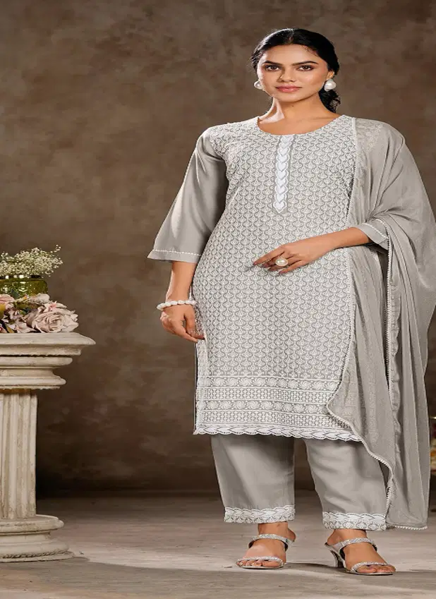 Kaya Avantika 2 Rayon Kurti Pant With Dupatta Collection